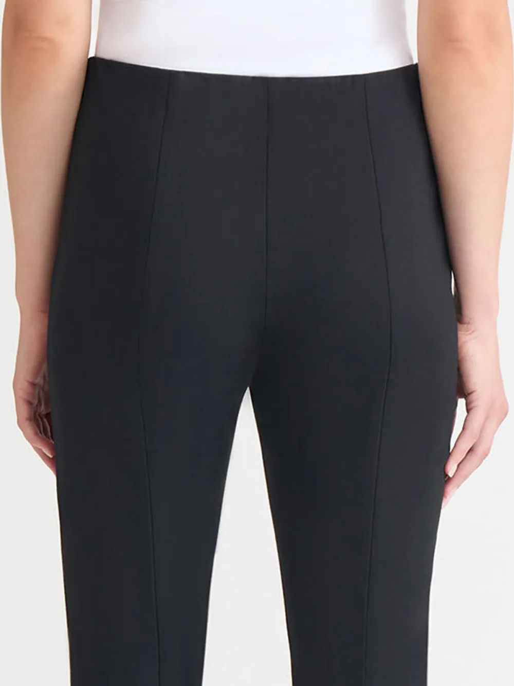 Solid Color Slim Fit Pants