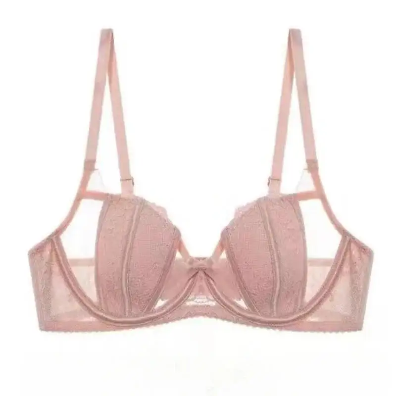 Lace Push-Up Bra with Bow Detail