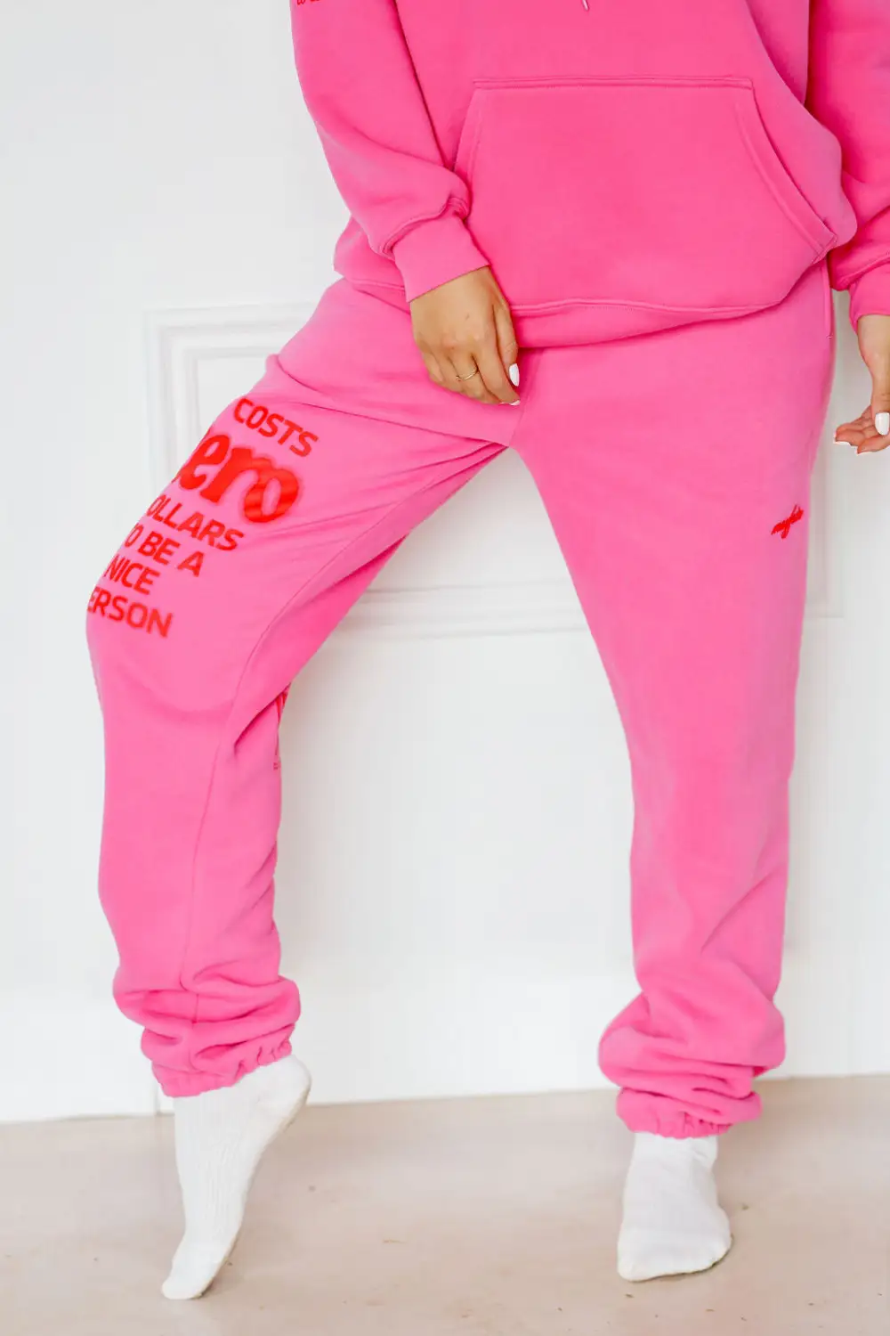 Gathered Statement Pants Set