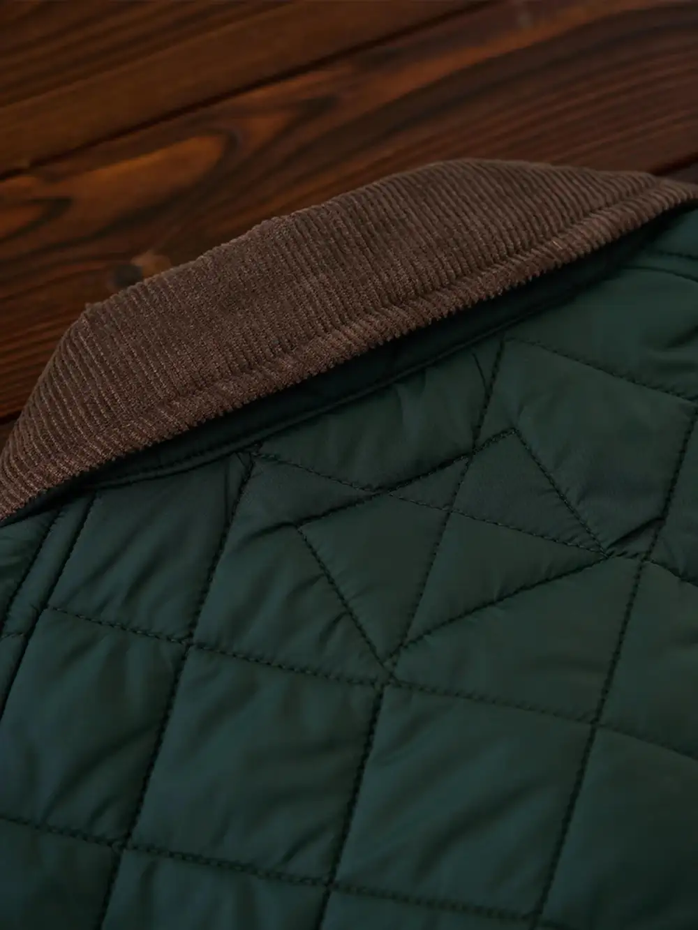 Men'S Corduroy Quilted Field Jacket