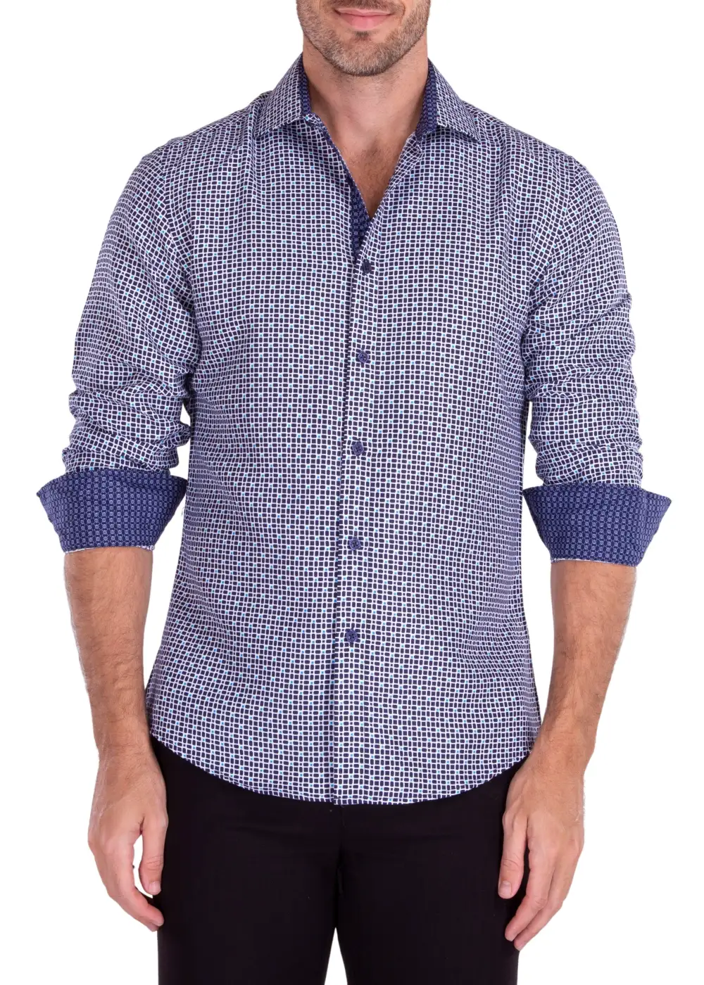 Collar Long Sleeve Button Shirt