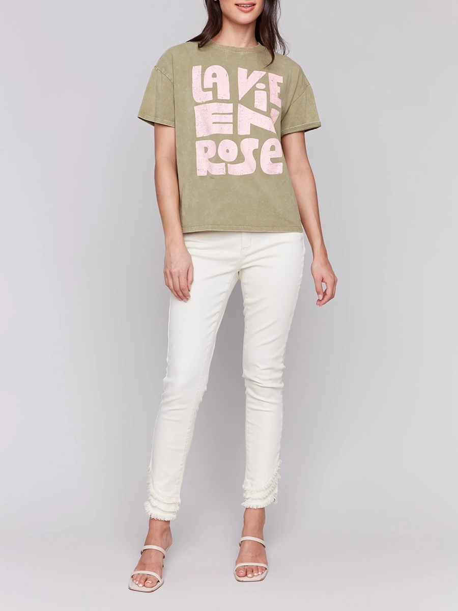 Versatile Short Loose Women's Short Sleeves