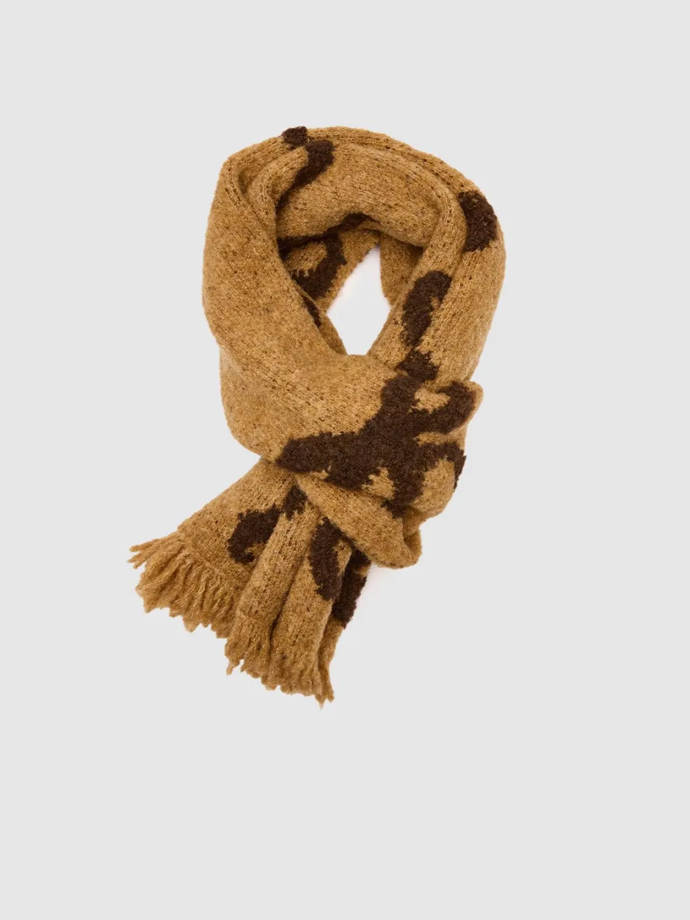 Bow Tassels Scarf