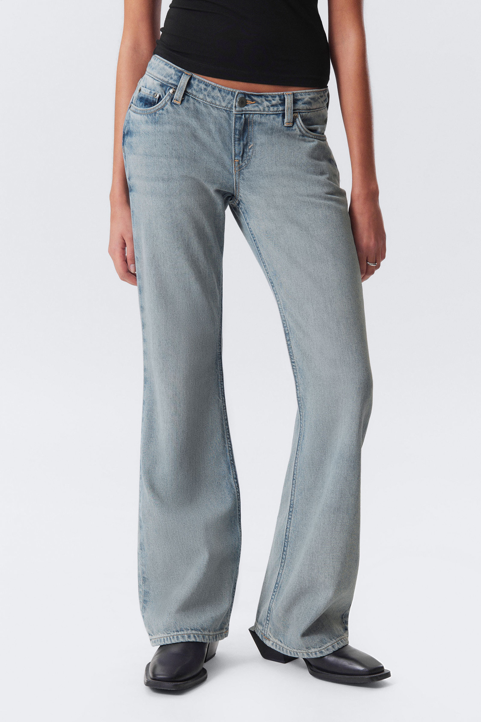 Bootcut Low Rise Jeans