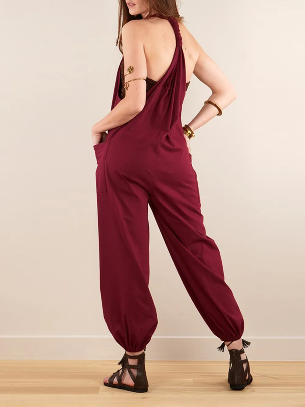 Harem Pant Overalls