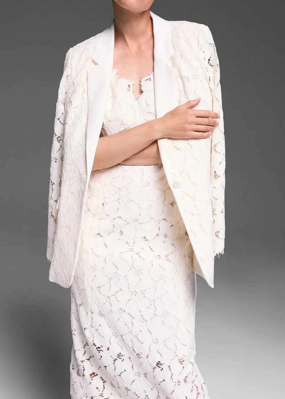 Lady's Sheer And Elegant Blazer