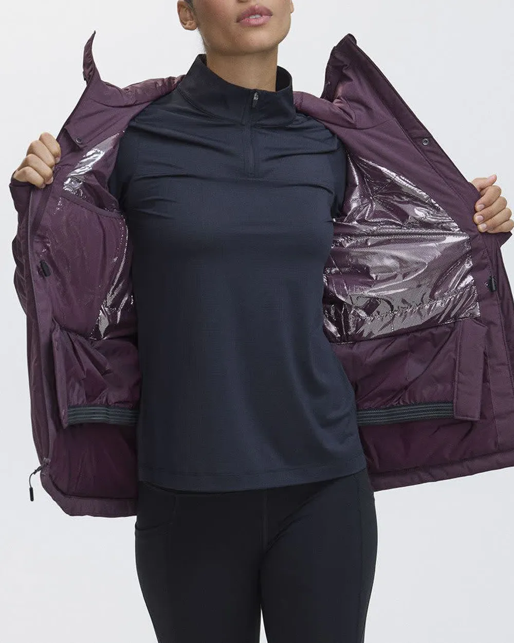 Double-Layer Windproof Design Insulated Jacket