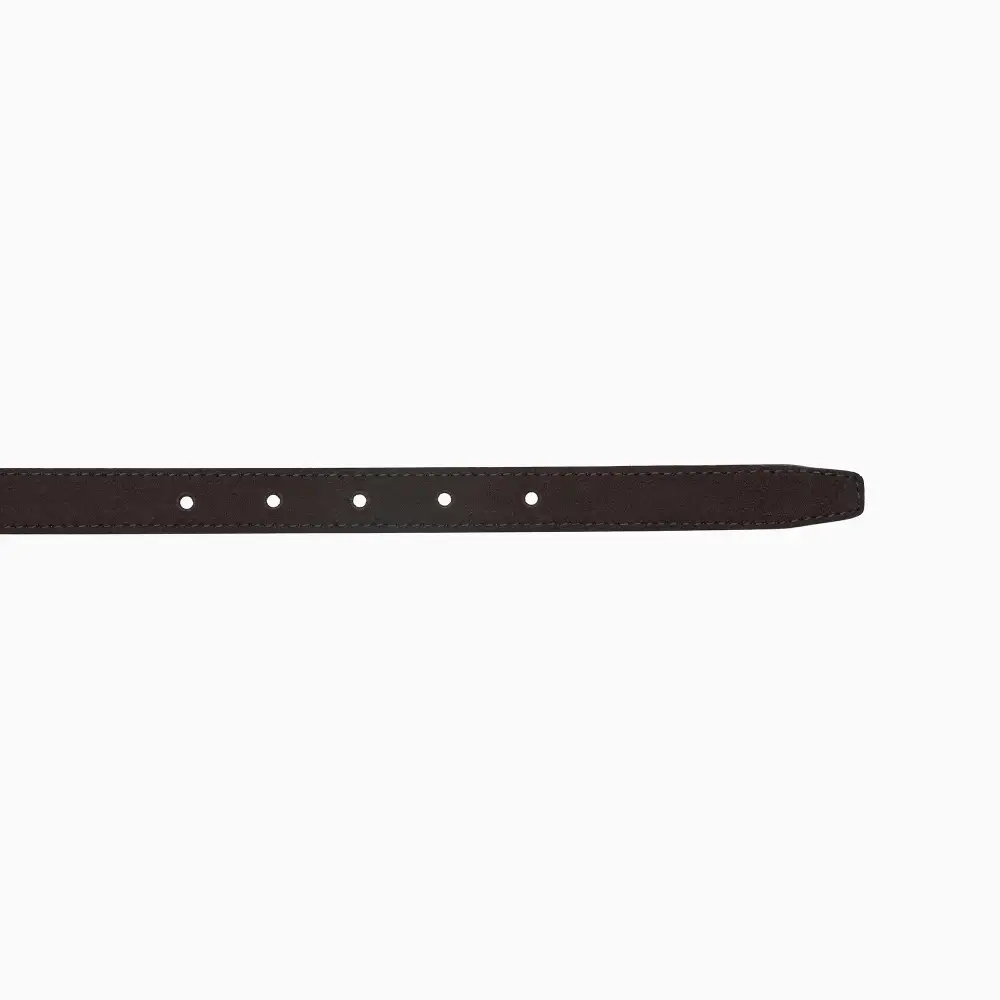 Classic Suede Narrow Waist Belt