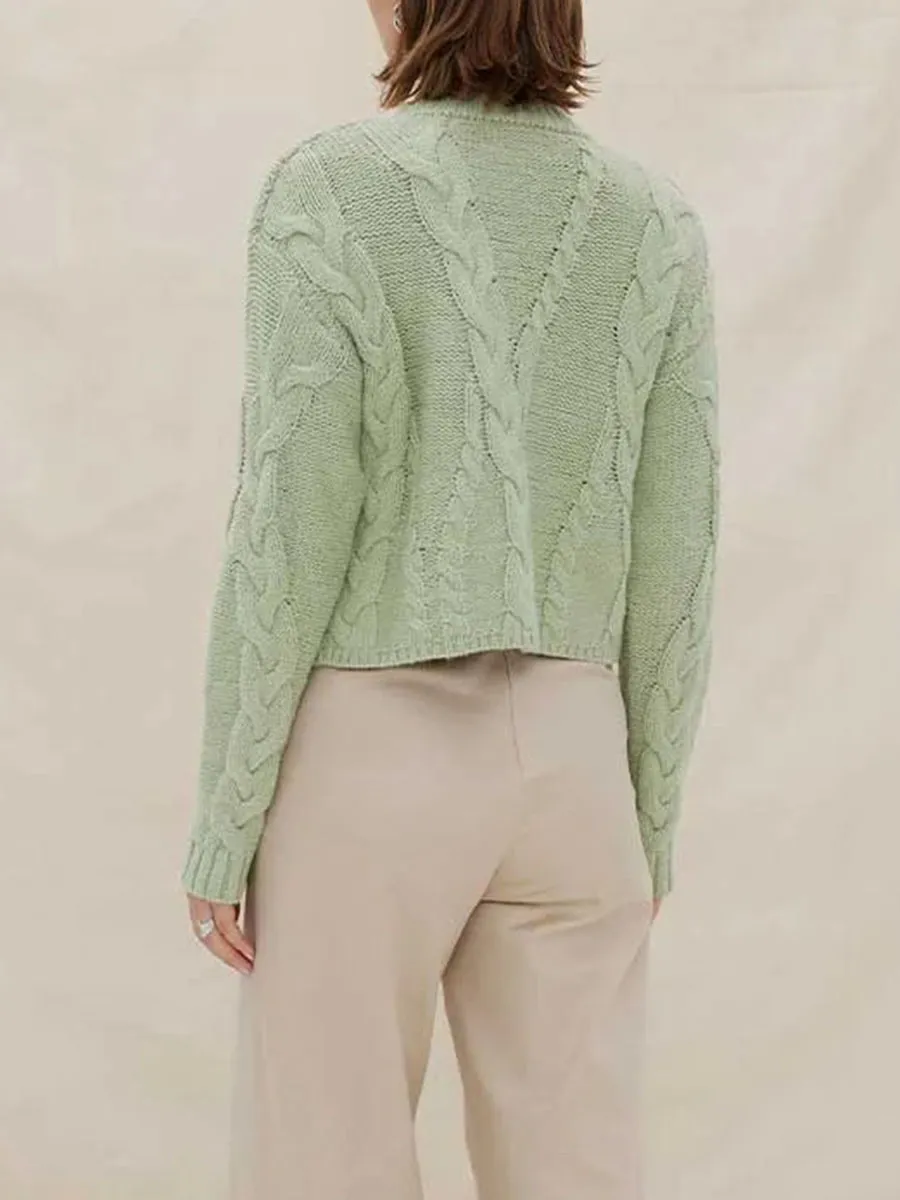 Dropped Shoulder Relaxed Fit Sweater