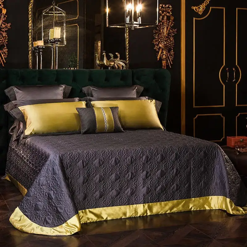 (Store Closing Sale) Embroidery Egyptian Cotton Duvet Cover Set