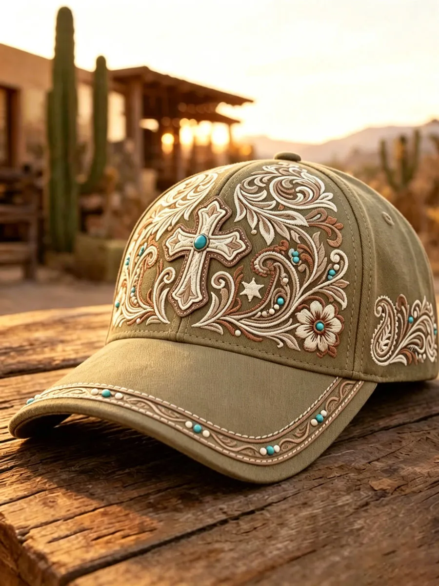 Unisex  Faith Western-Style Retro Baseball Cap