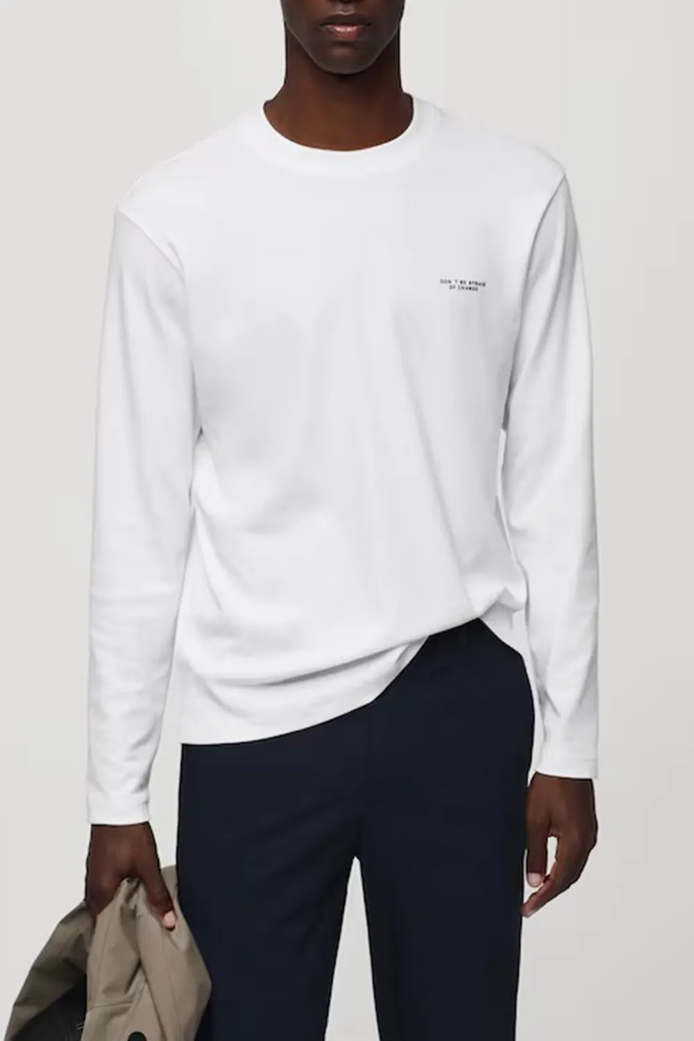 Casual Style Letter Print Shirts