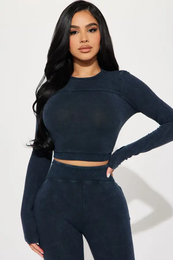 Always Invited Legging Set  - Navy