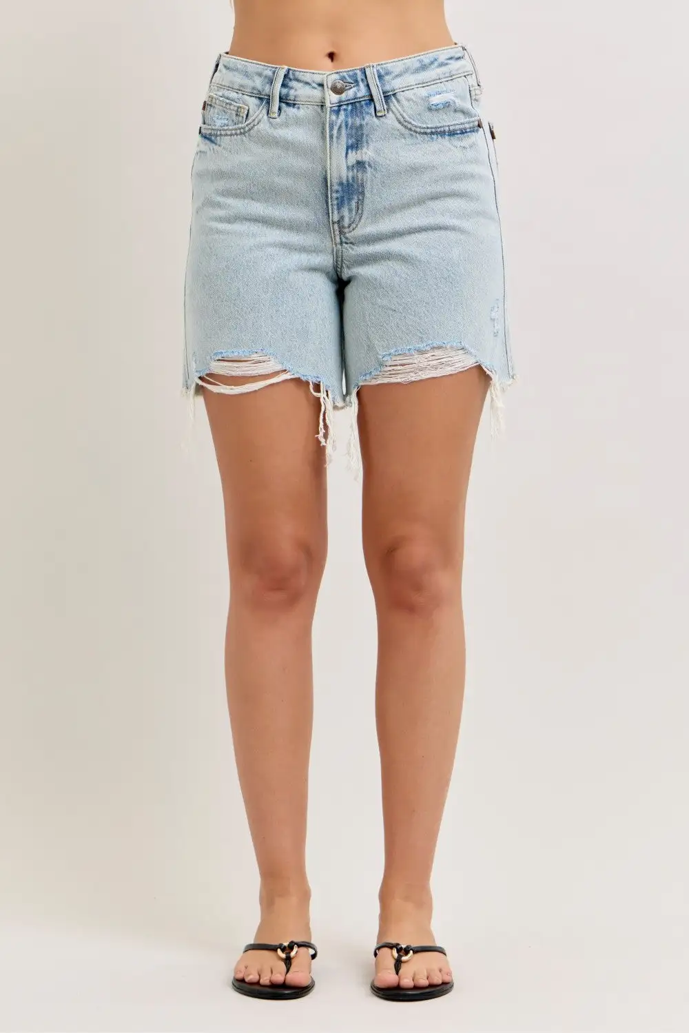 High Waisted Casual Shorts 2