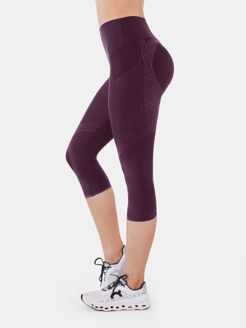 Body Sculpt Side Pocket Capri Leggings