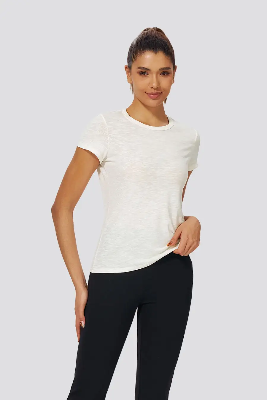 Soft Cotton Slub T-Shirt