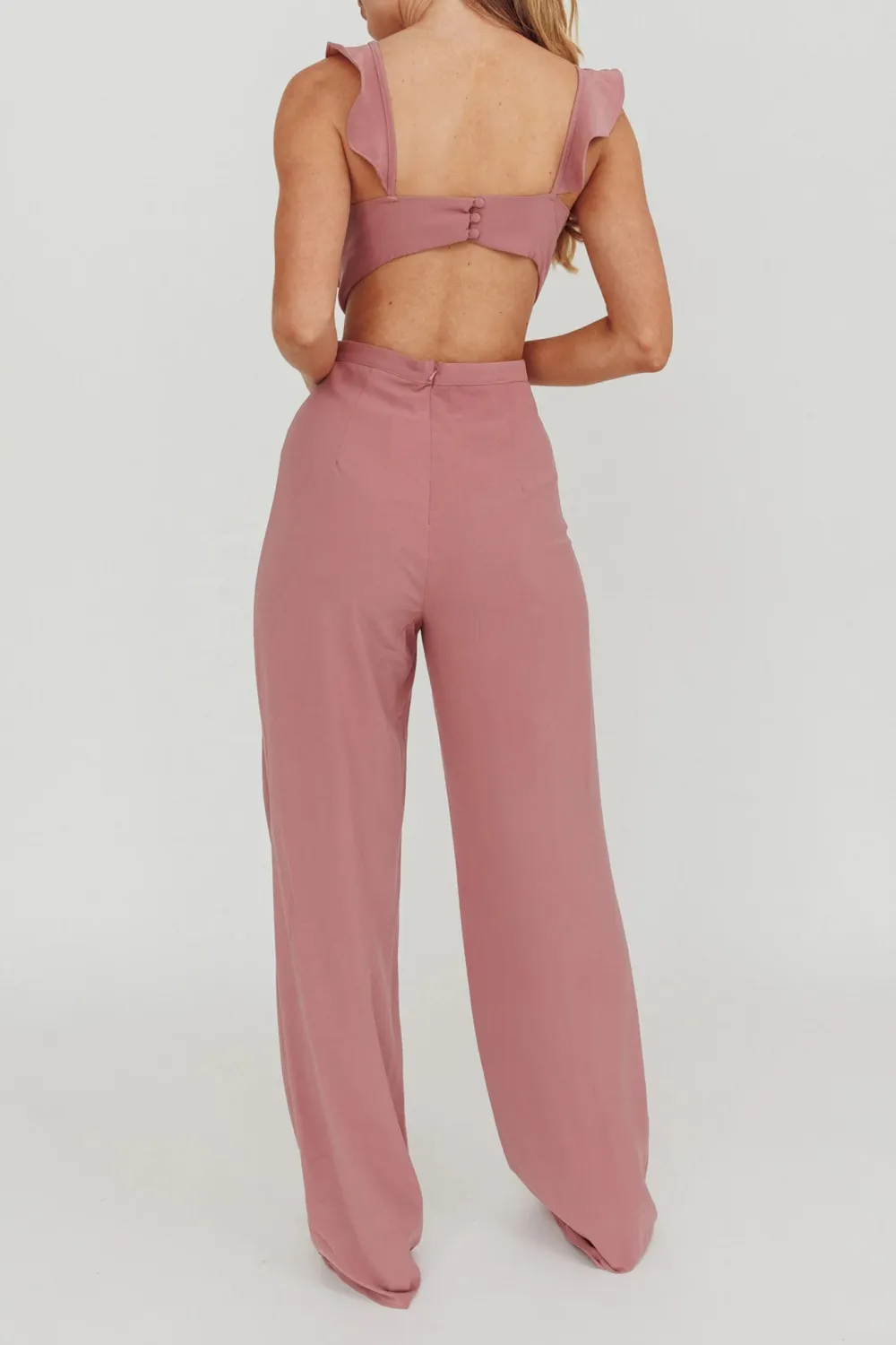 Elegant And Sophisticated Ruffled Round Neck Bodysuit
