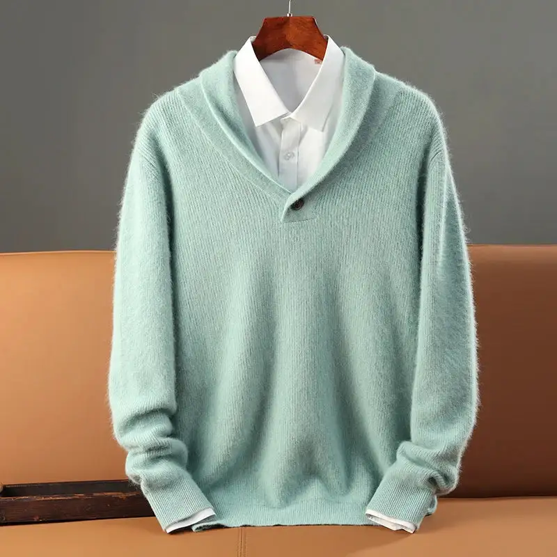 Cashmere Crewneck Knit Sweater