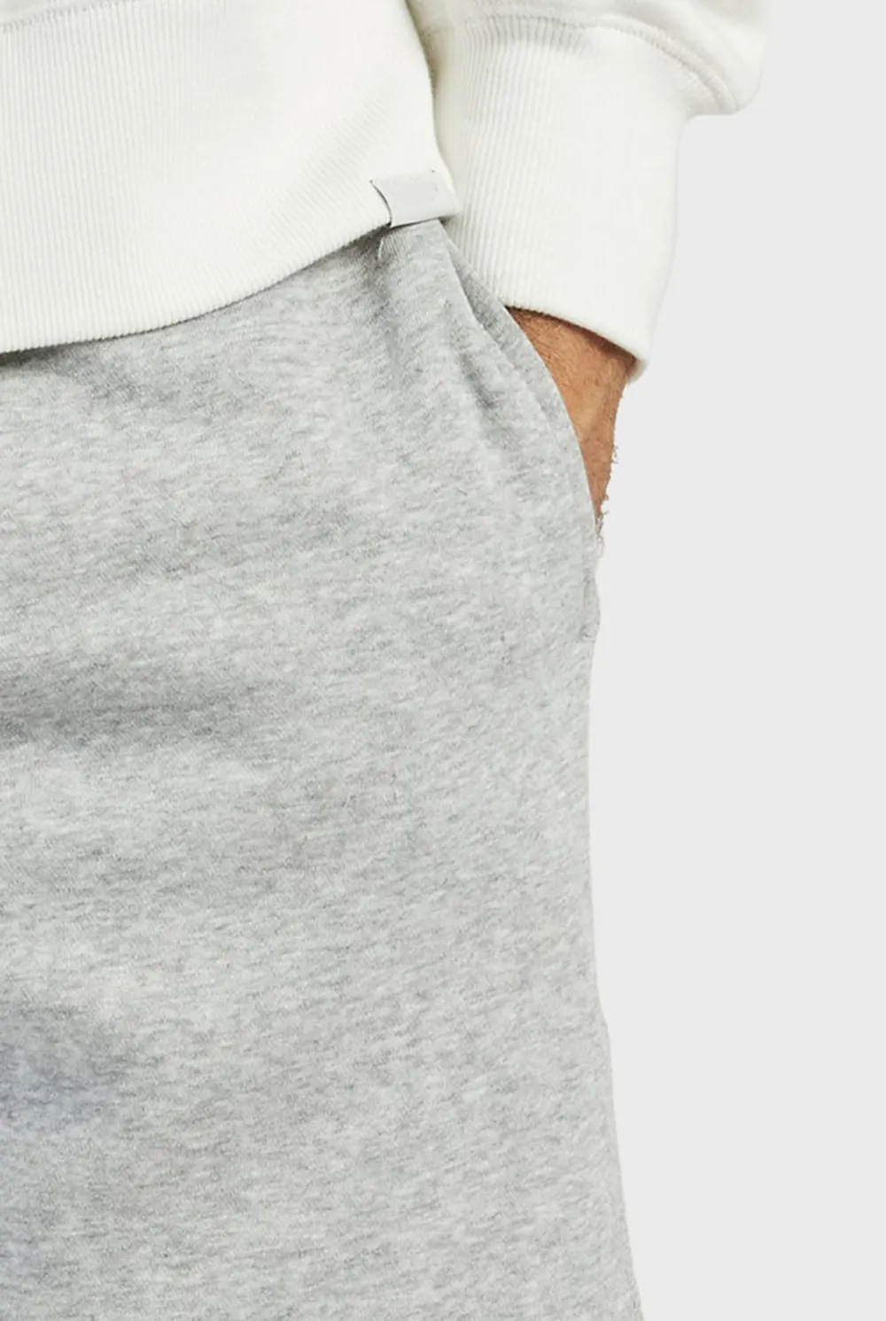 Academy Sweat Short-Oxford heather