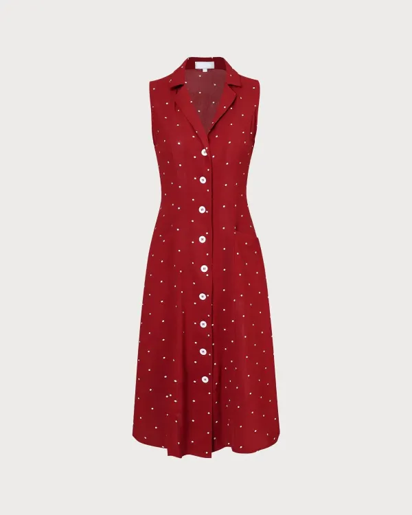 PolkaDot Red Dress