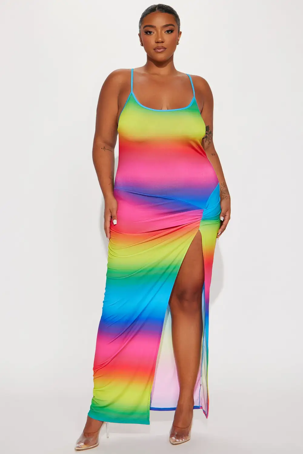 Dreaming Colors Maxi Dress - Multi Color