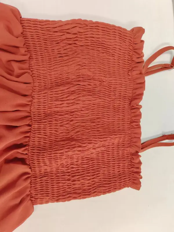 Smocked Wide Leg Jumpsuit