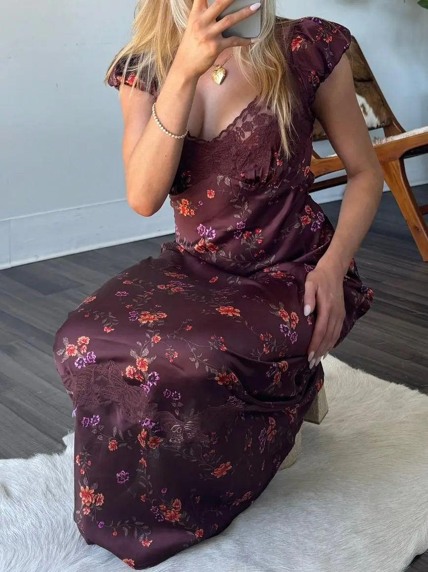 People Butterfly Babe Midi Dress