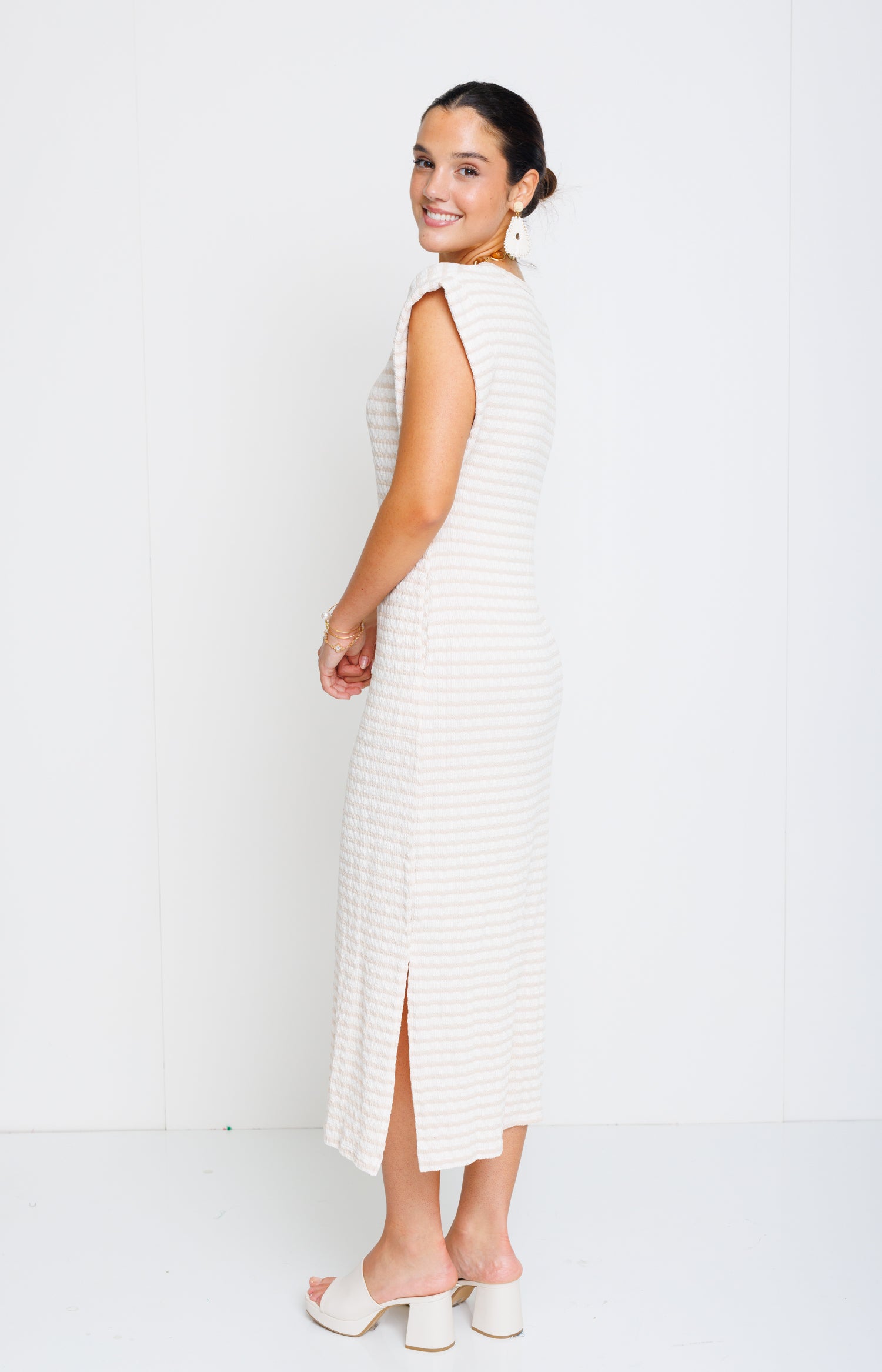 Keep It Simple Maxi Dress, NATURAL