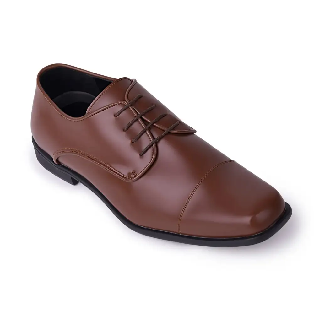 Men's Flat-front Soft-Touch Oxford Shoe