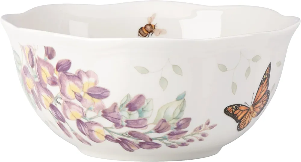 Lenox 865075 Butterfly Meadow 28-Piece Dinnerware Set