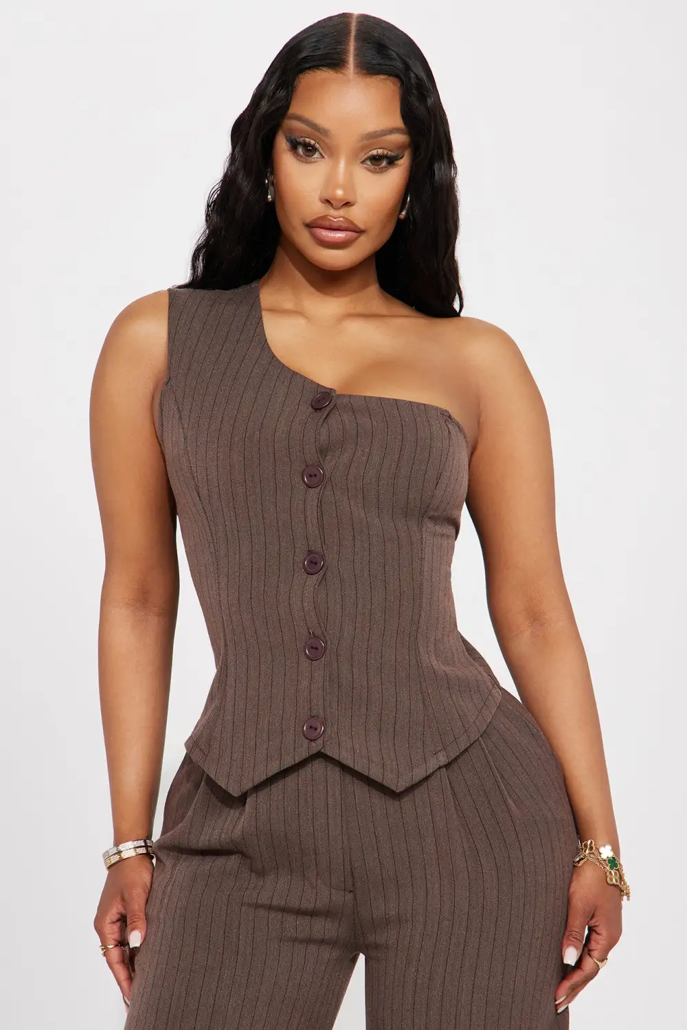 Sandy Pant Set - Brown