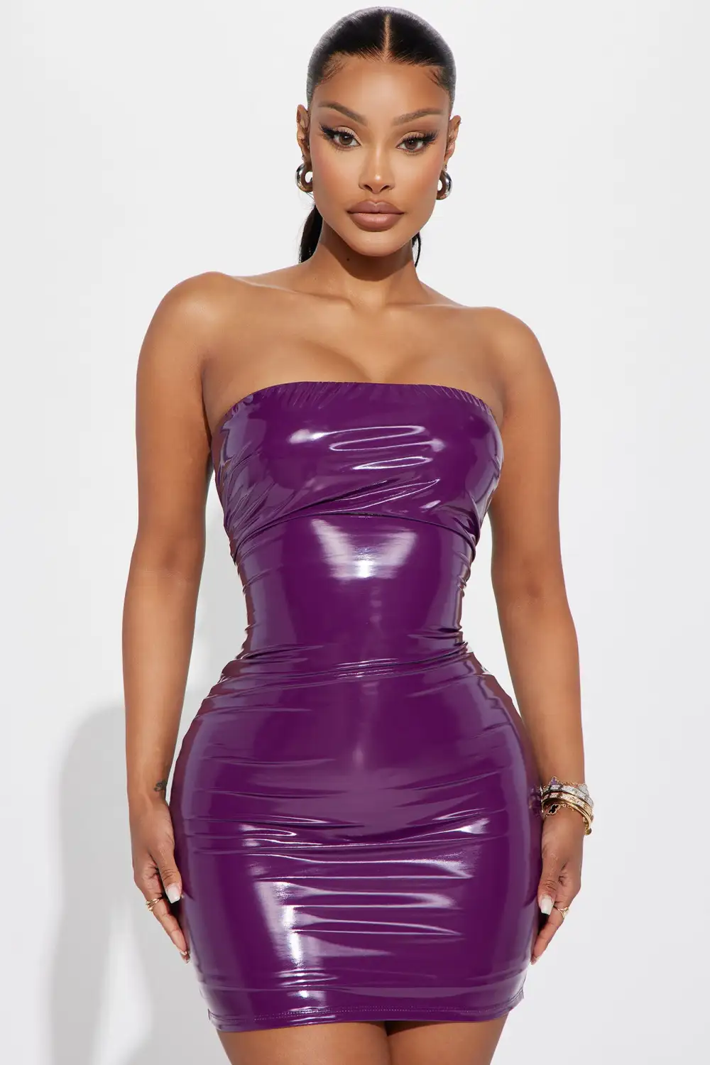 Energy Tube Mini Dress - Violet