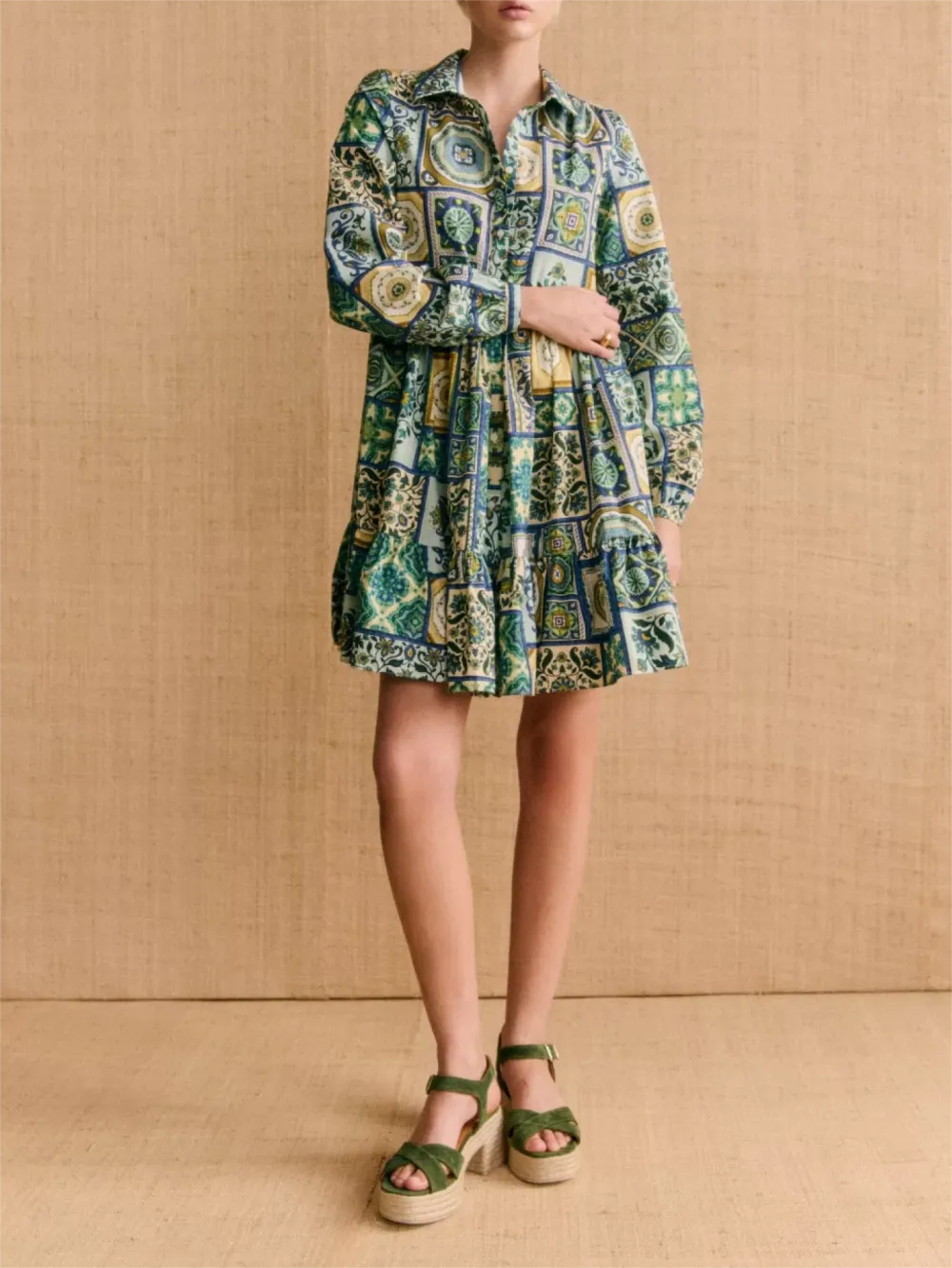 Shirt Collar Dress