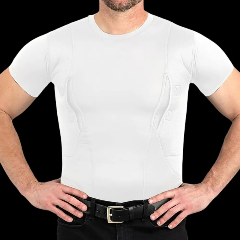 Concealed Carry Tactical Stretch T-Shirt