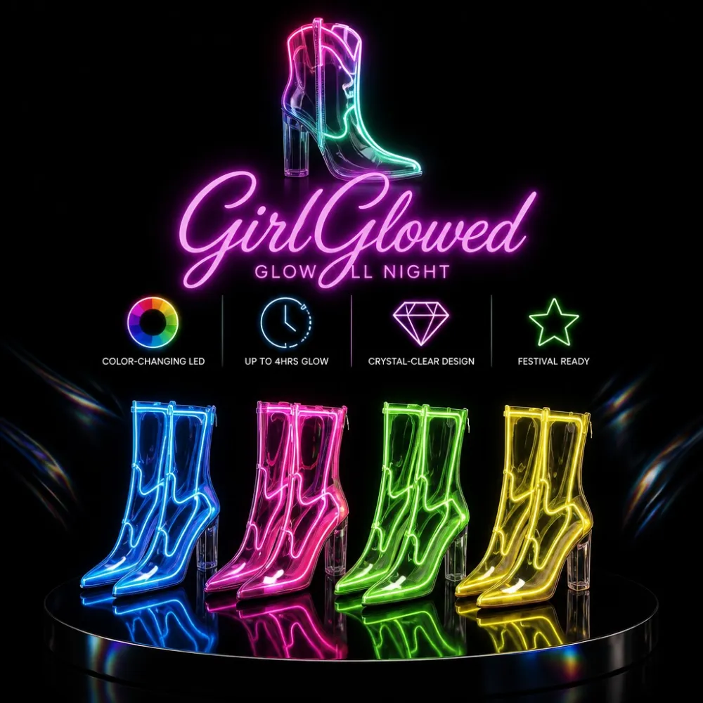 LED Light-Up High Heels