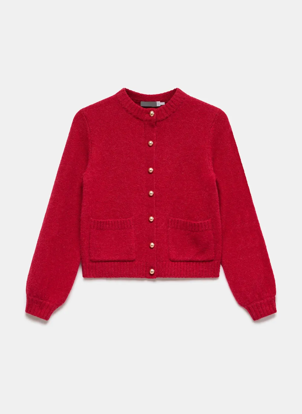 Casual Style Wool Blend Cardigan