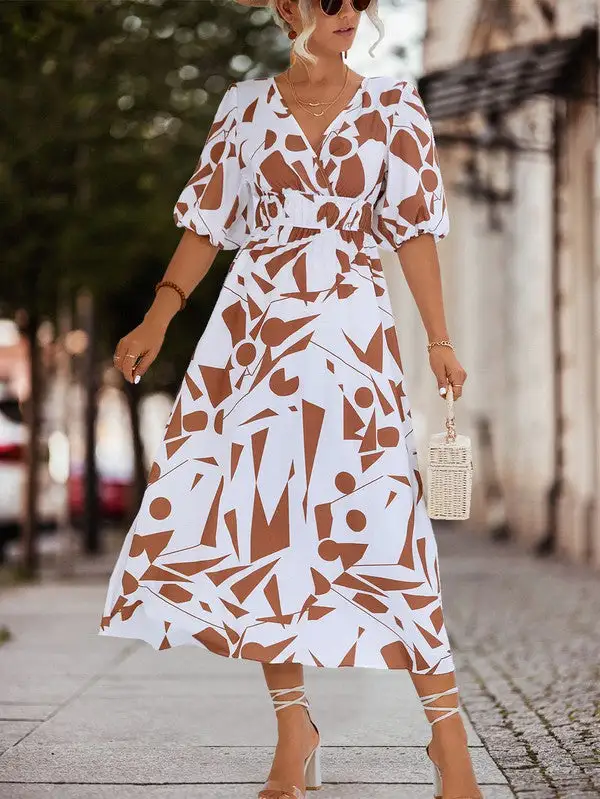 Women Printed Long Dress