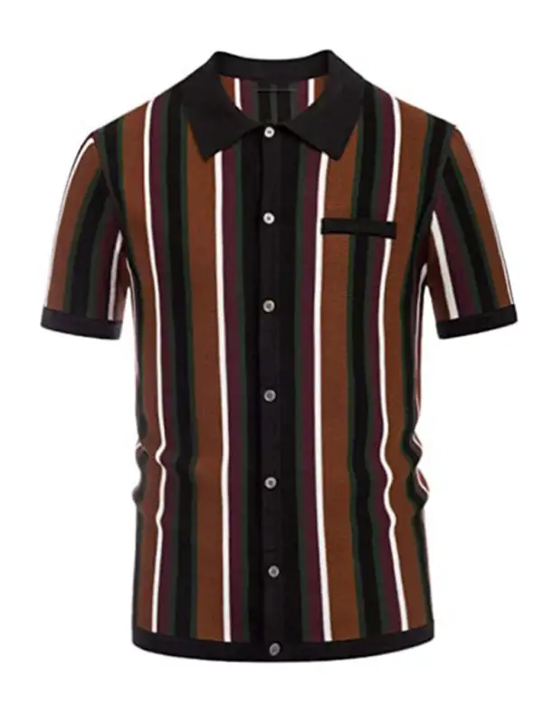 Striped Short Sleeve Shirt