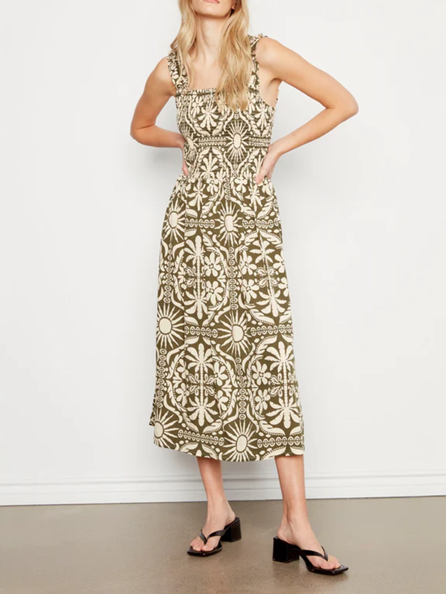 Casual Creative Pleated All-match Dress