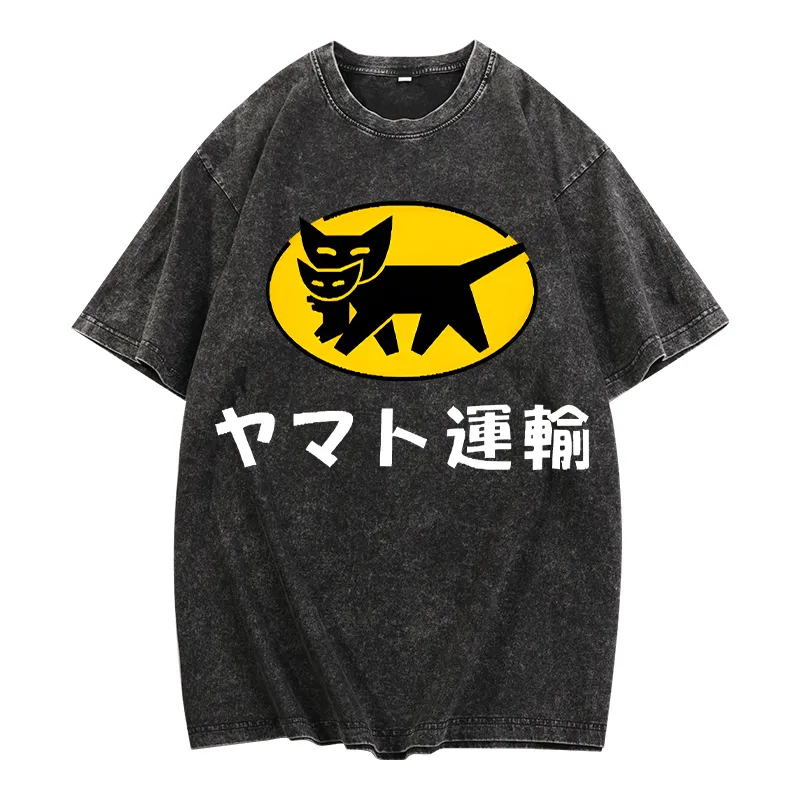 Women's Round Neck Printed Short Sleeved T-Shirt
