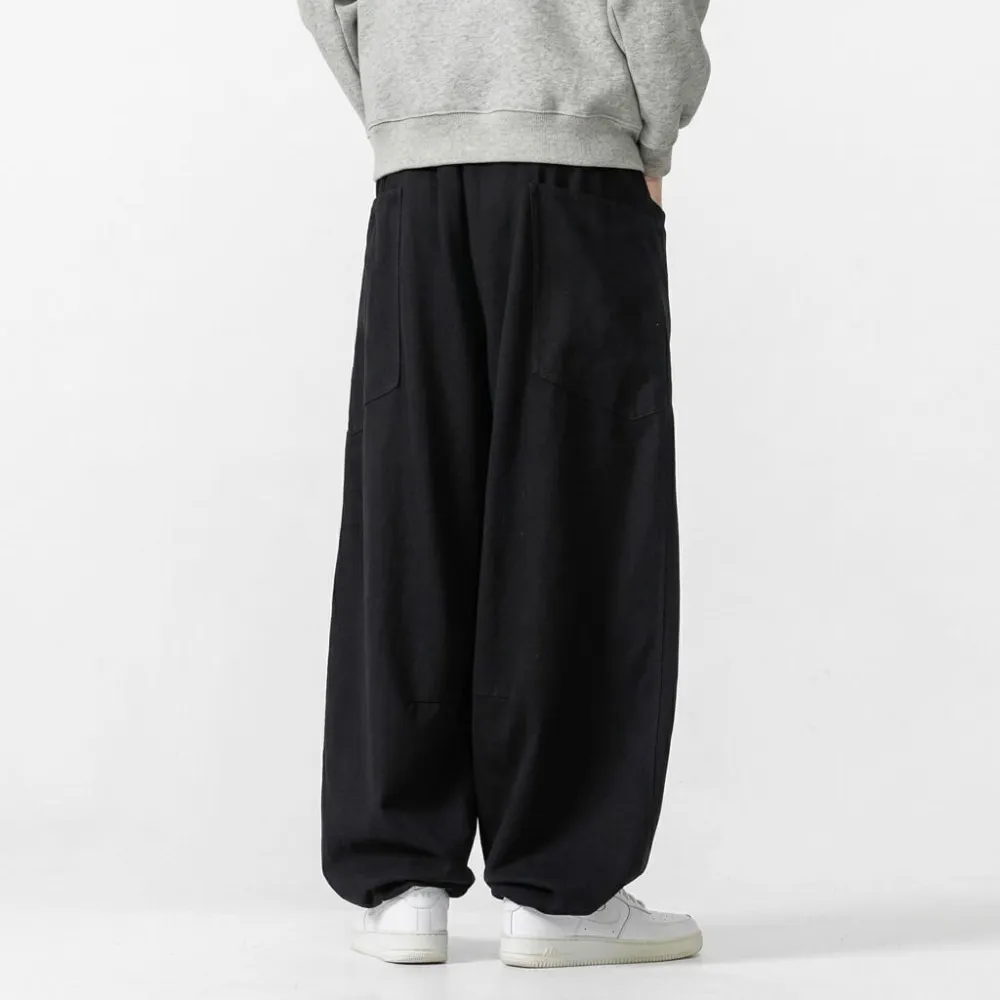 Soft Pleated Wide Pants