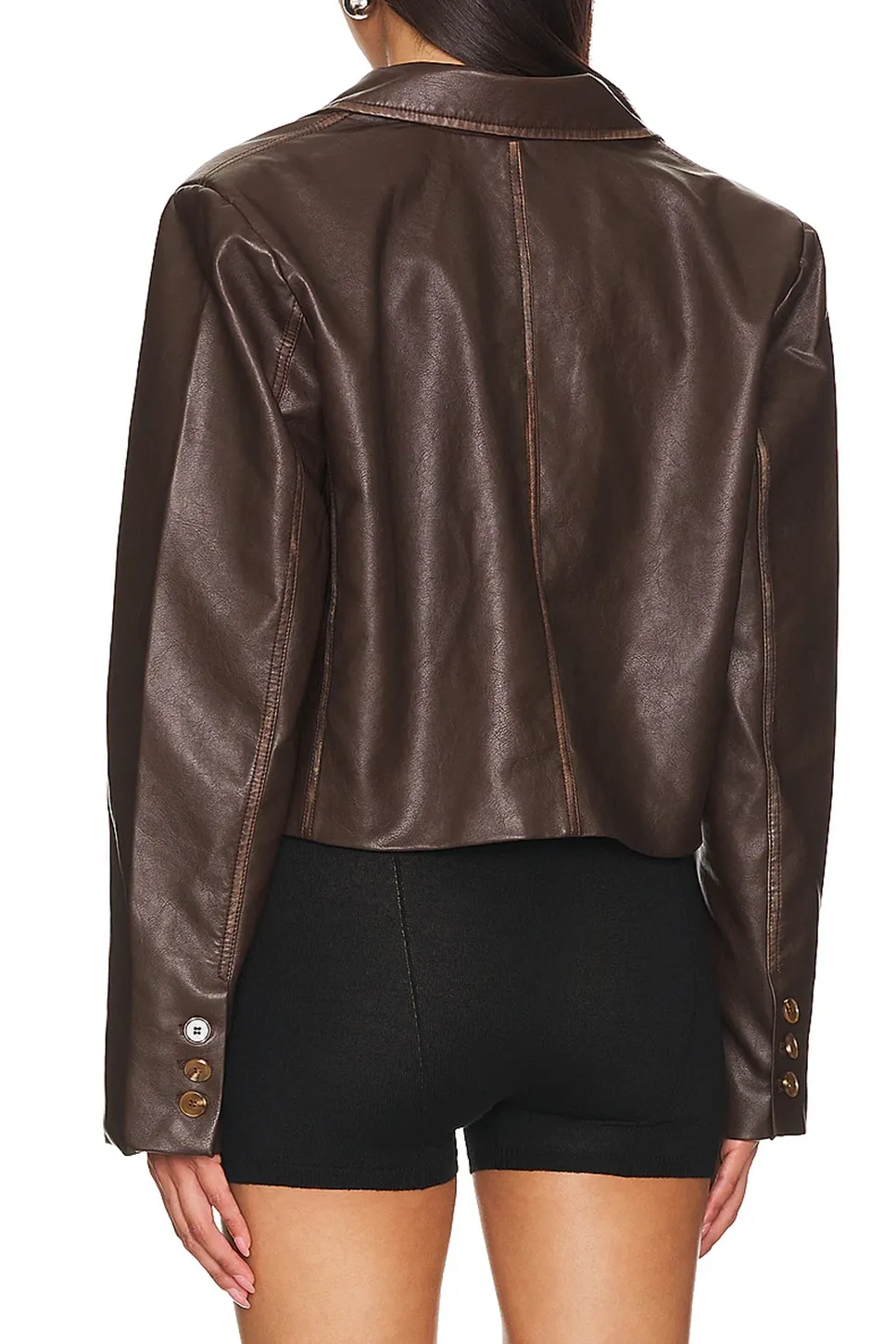 Faux Leather Jacket