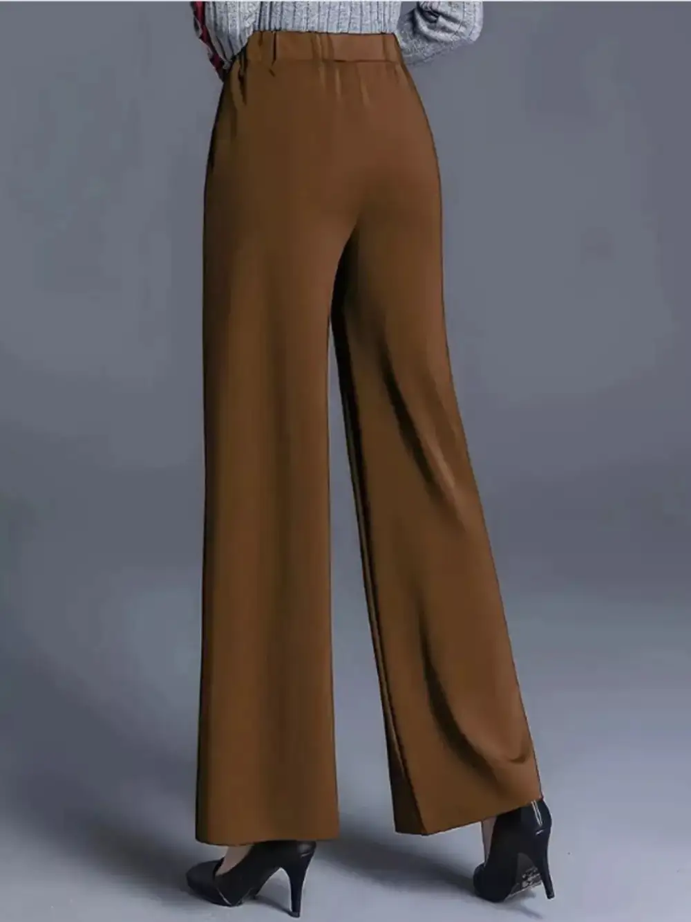 Easygoing Wide Leg High Waist Pants