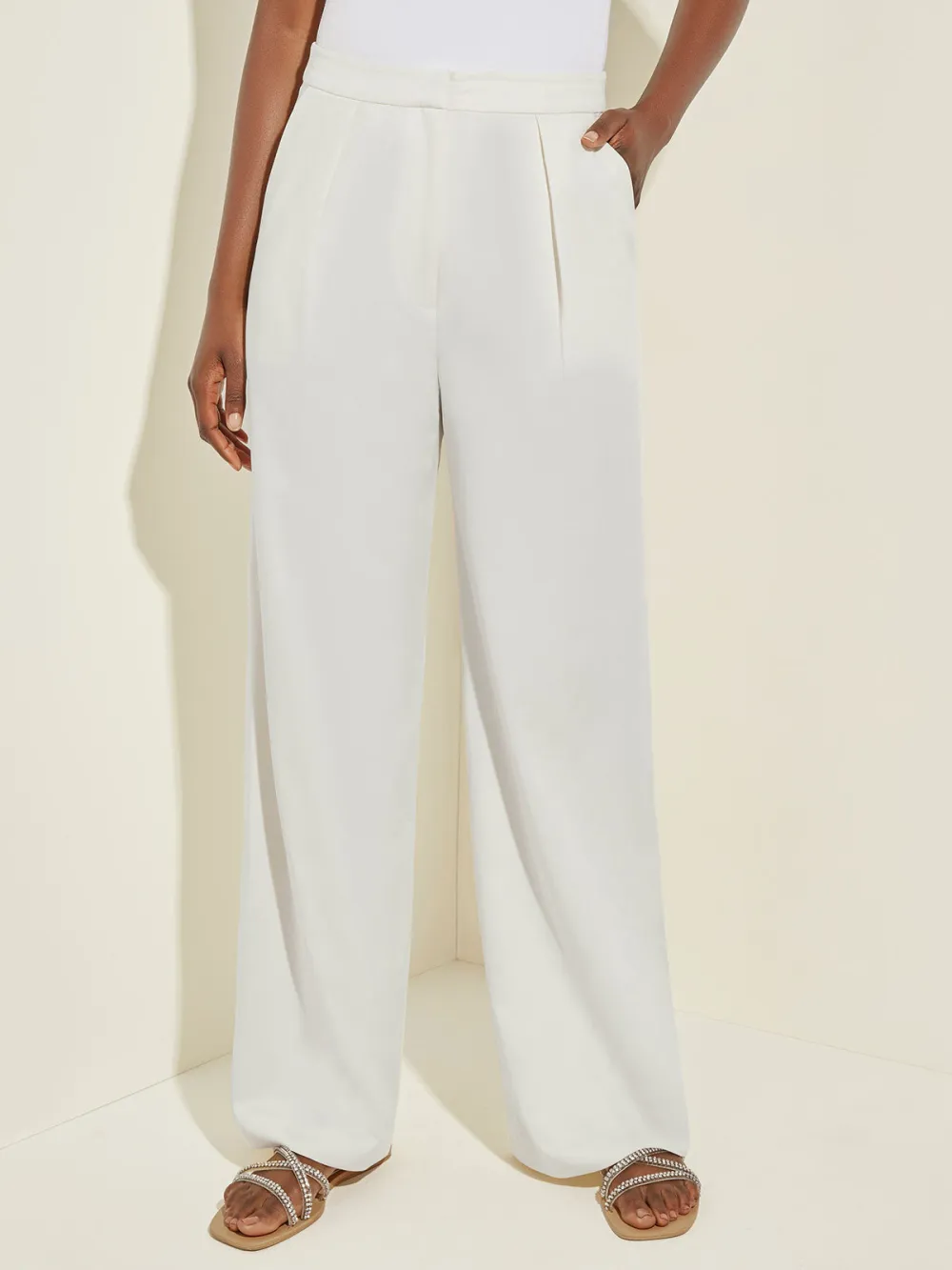 Twill Loose American Pants