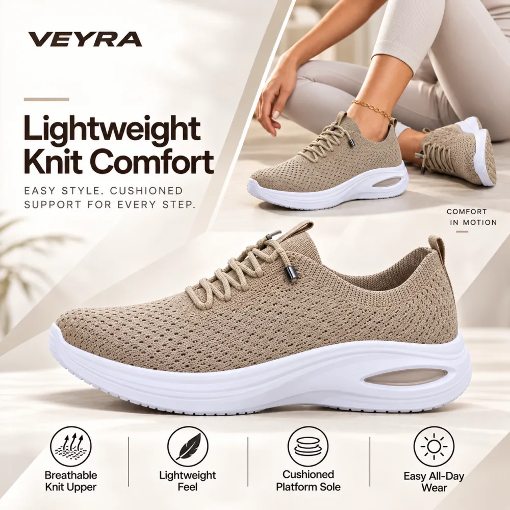Women's Casual Shoes Flyknit Upper