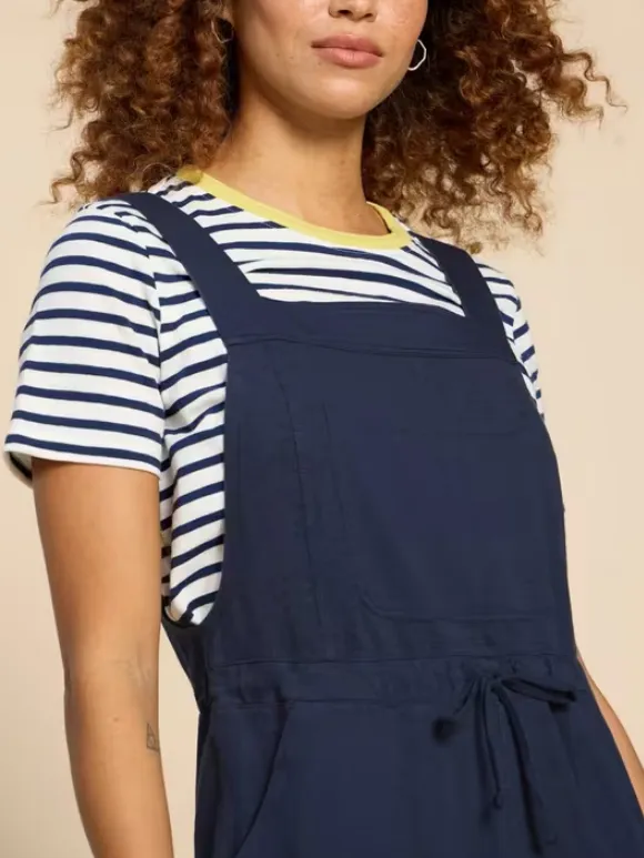Casual Style Jersey Dungaree