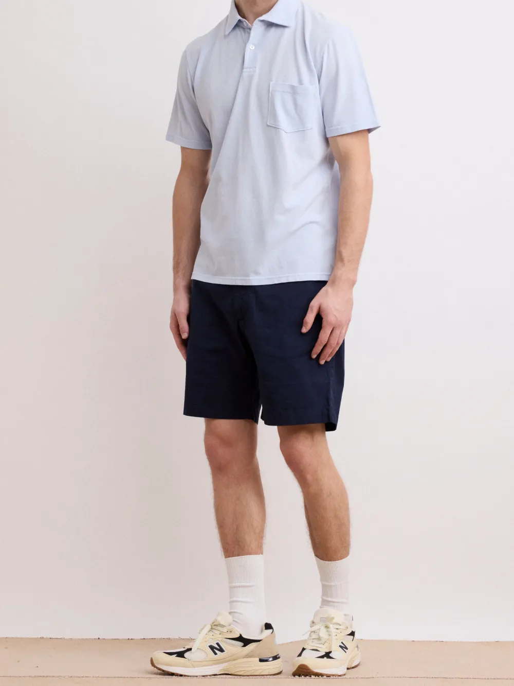 Navy Blue Regular Fit Short