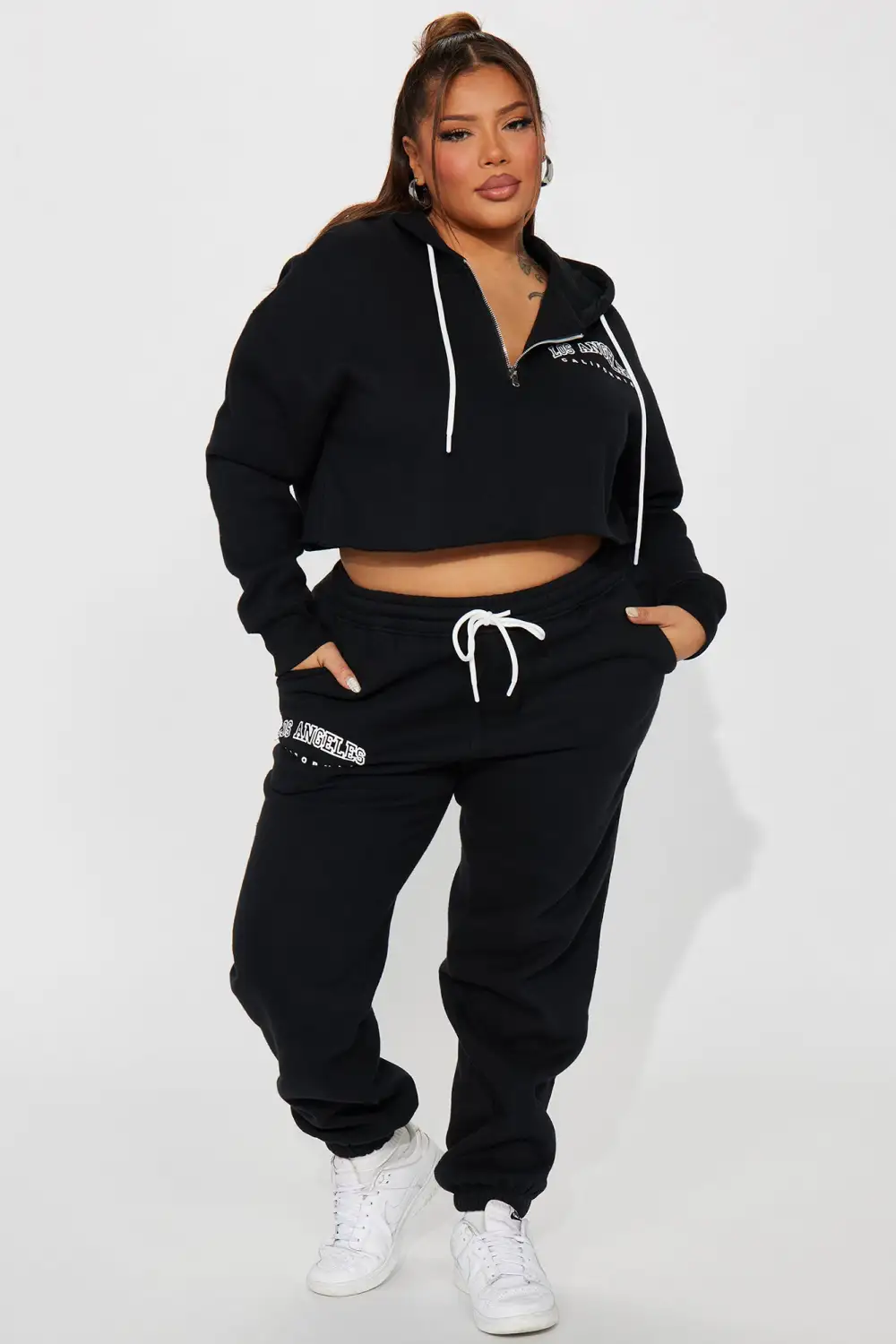 LA Life Jogger Set - Black