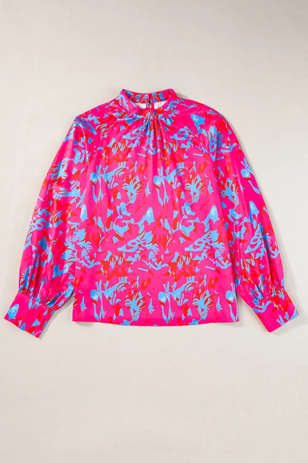 Mock Neck Blouse