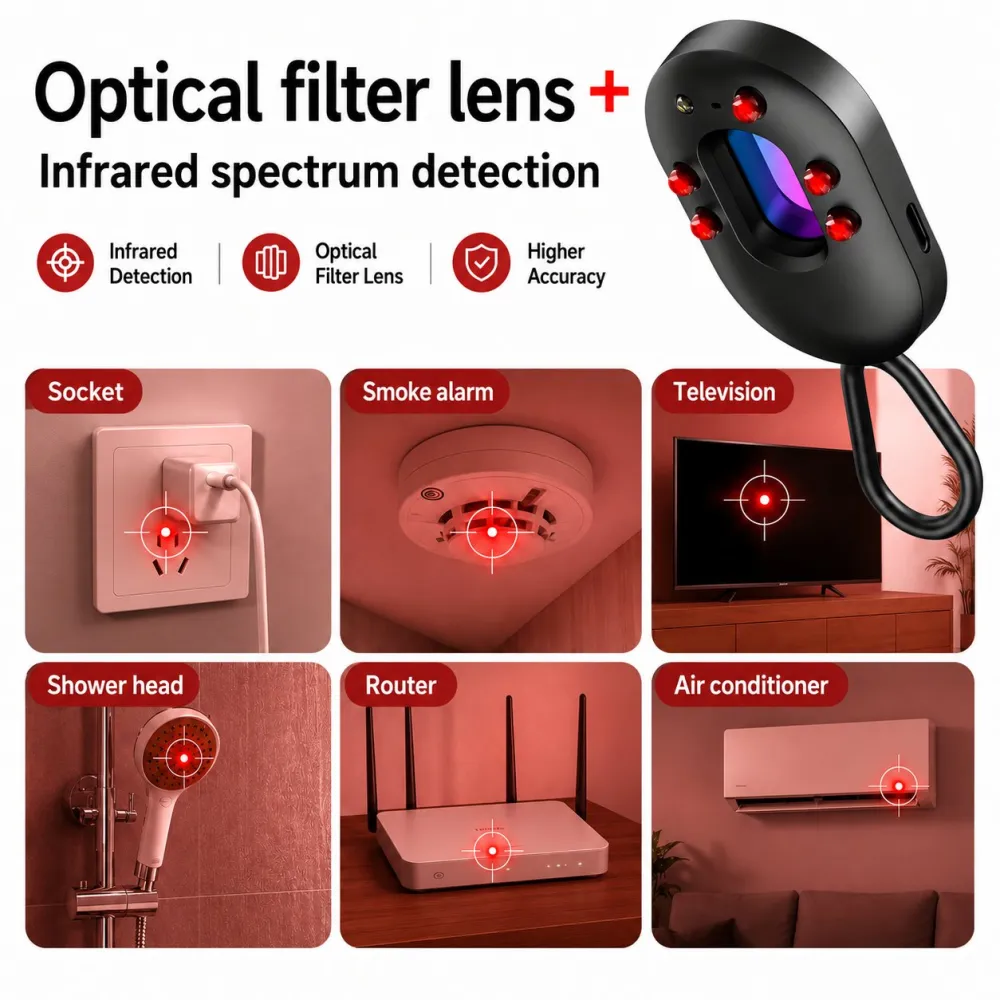 Smart Anti-Spy Hidden Camera Detector